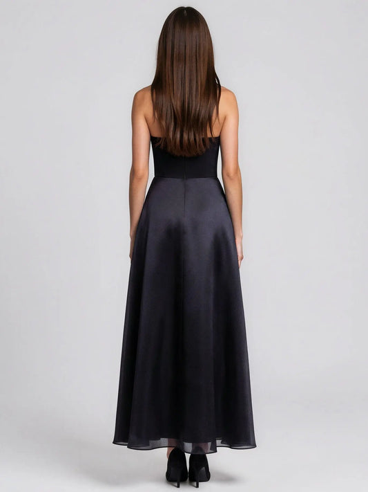 Ruffled Strapless Ball Gown Betsy & Adam 