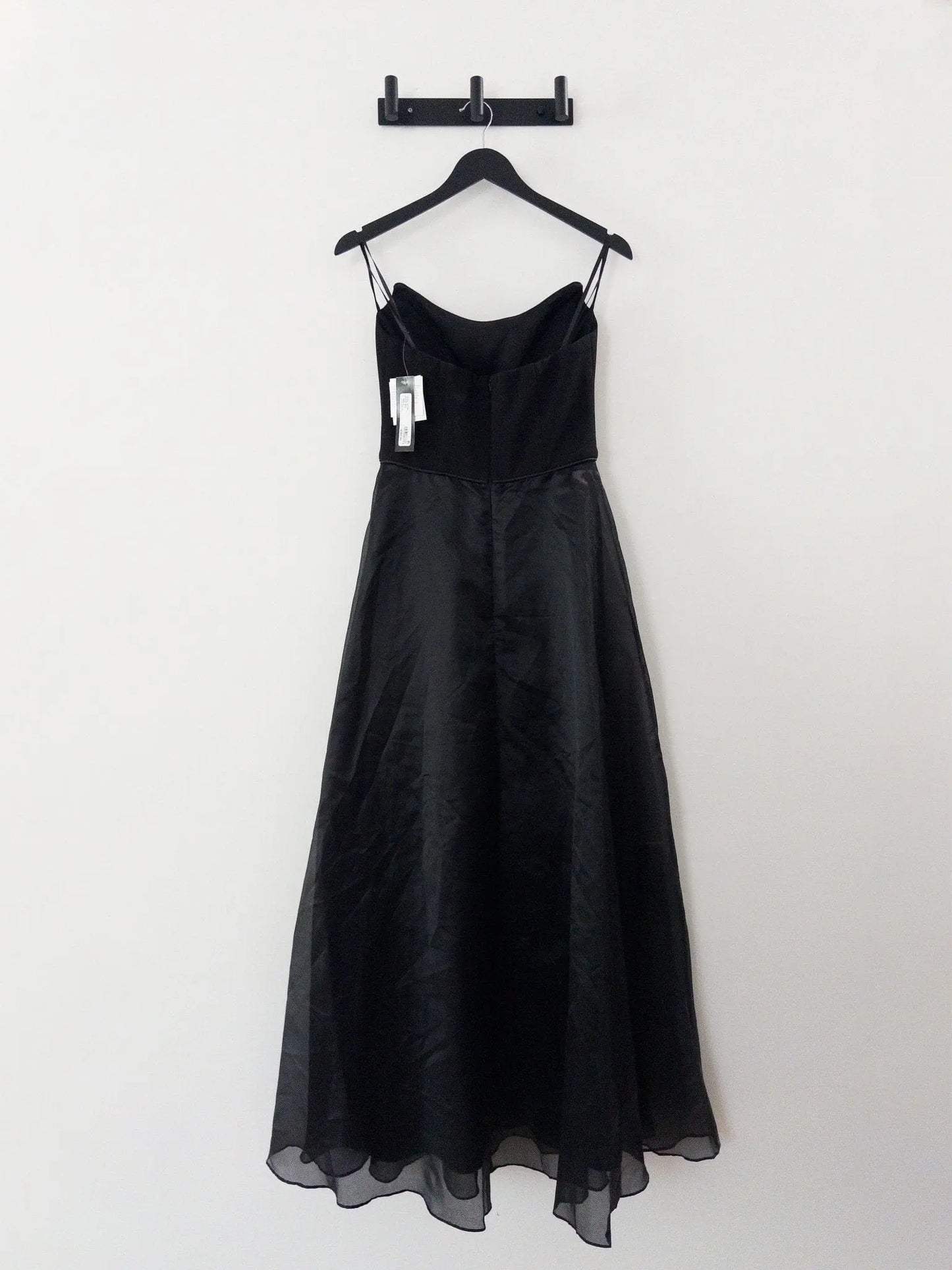 Ruffled Strapless Ball Gown Betsy & Adam 