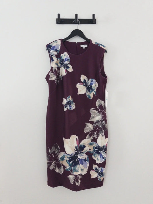 Scuba Floral-Print Sheath Dress - Layalita