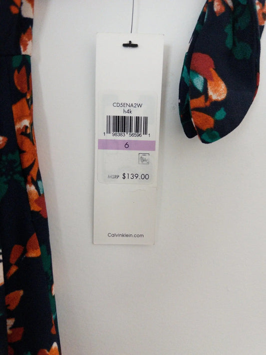 Short-Sleeve Midi Shirtdress Calvin Klein 