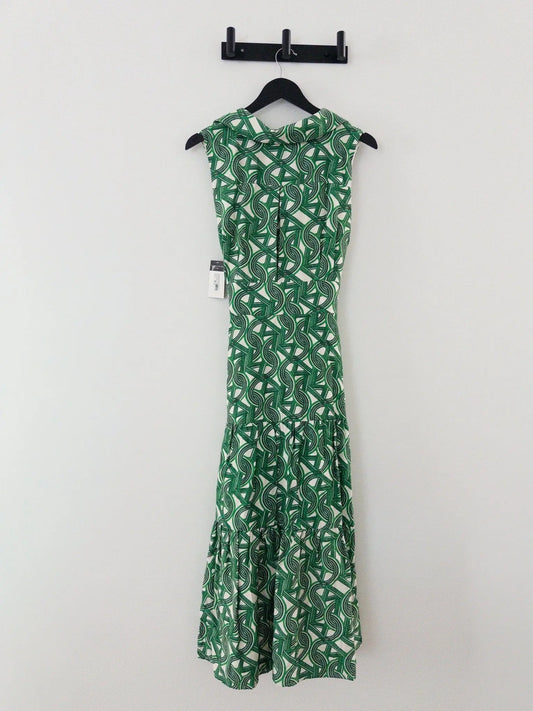 Sleeveless Collared Shirtdress Tahari 