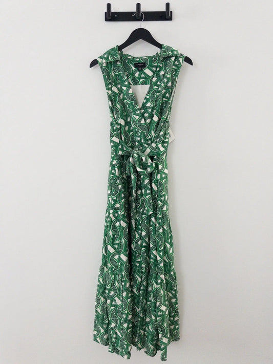 Sleeveless Collared Shirtdress Tahari 
