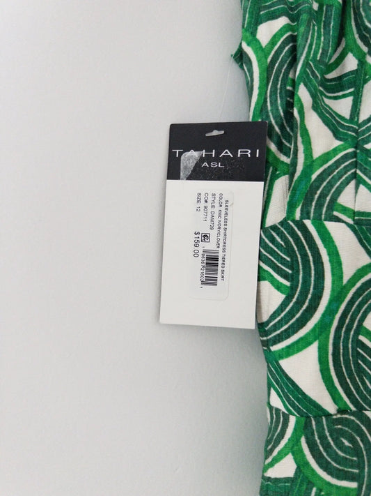 Sleeveless Collared Shirtdress Tahari 