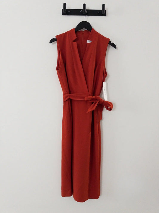 Sleeveless Midi Sheath Dress Calvin Klein 