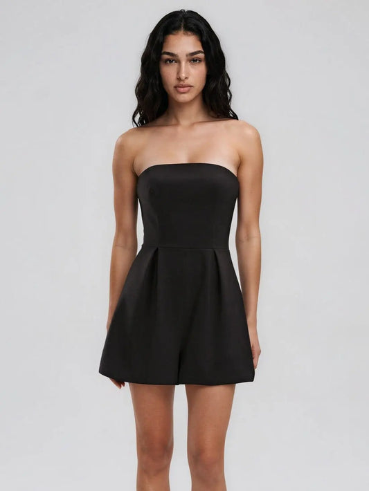 Sleeveless Romper Bardot 