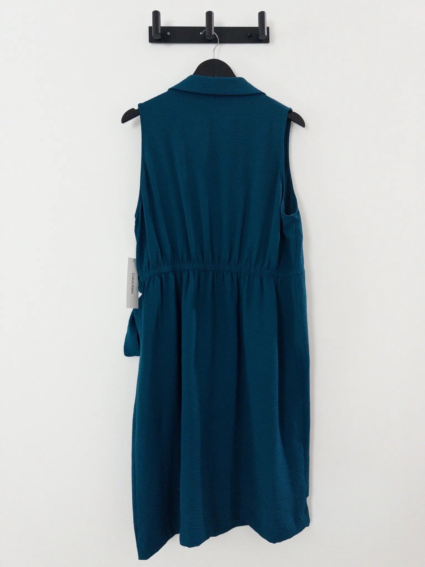 Sleeveless Wrap V - Neck Sheath Dress - Layalita