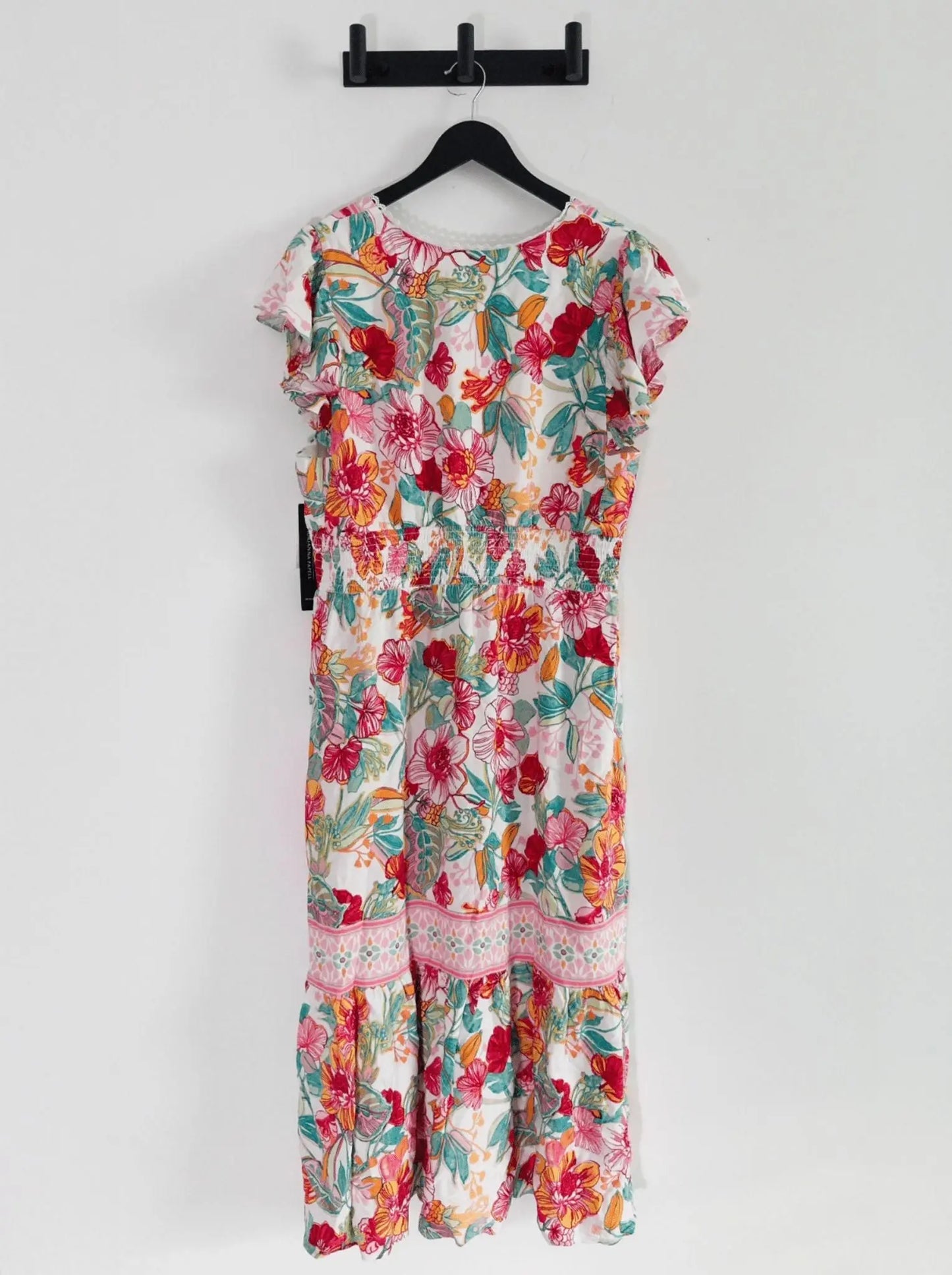 Smocked - Waist Flutter - Sleeve Dress - Layalita