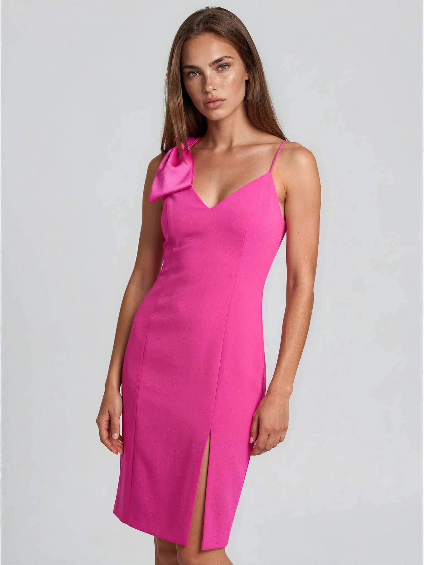 Stretch Crepe Dress Adrianna Papell 