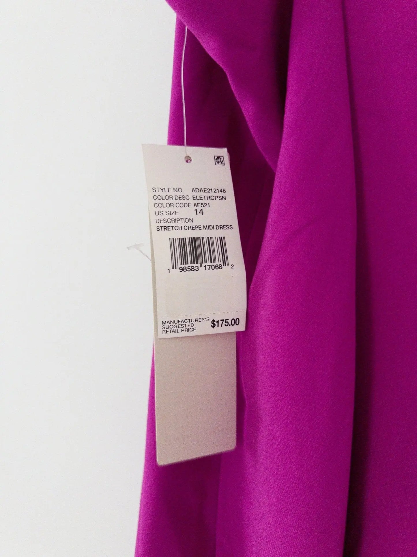 Stretch Crepe Dress Adrianna Papell 