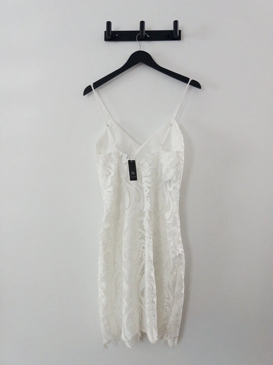 Suzani Lace Scalloped-Hem A-Line Dress - Layalita